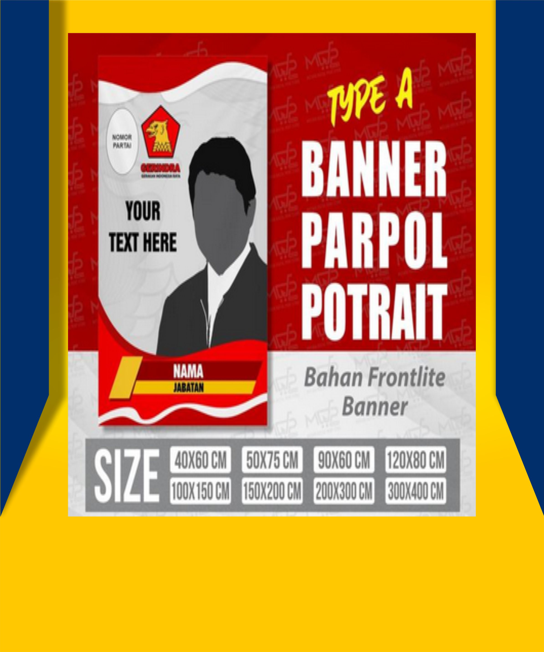 BALIHO PARTAI POLITIK PEMILU GERINDRA - TYPE A