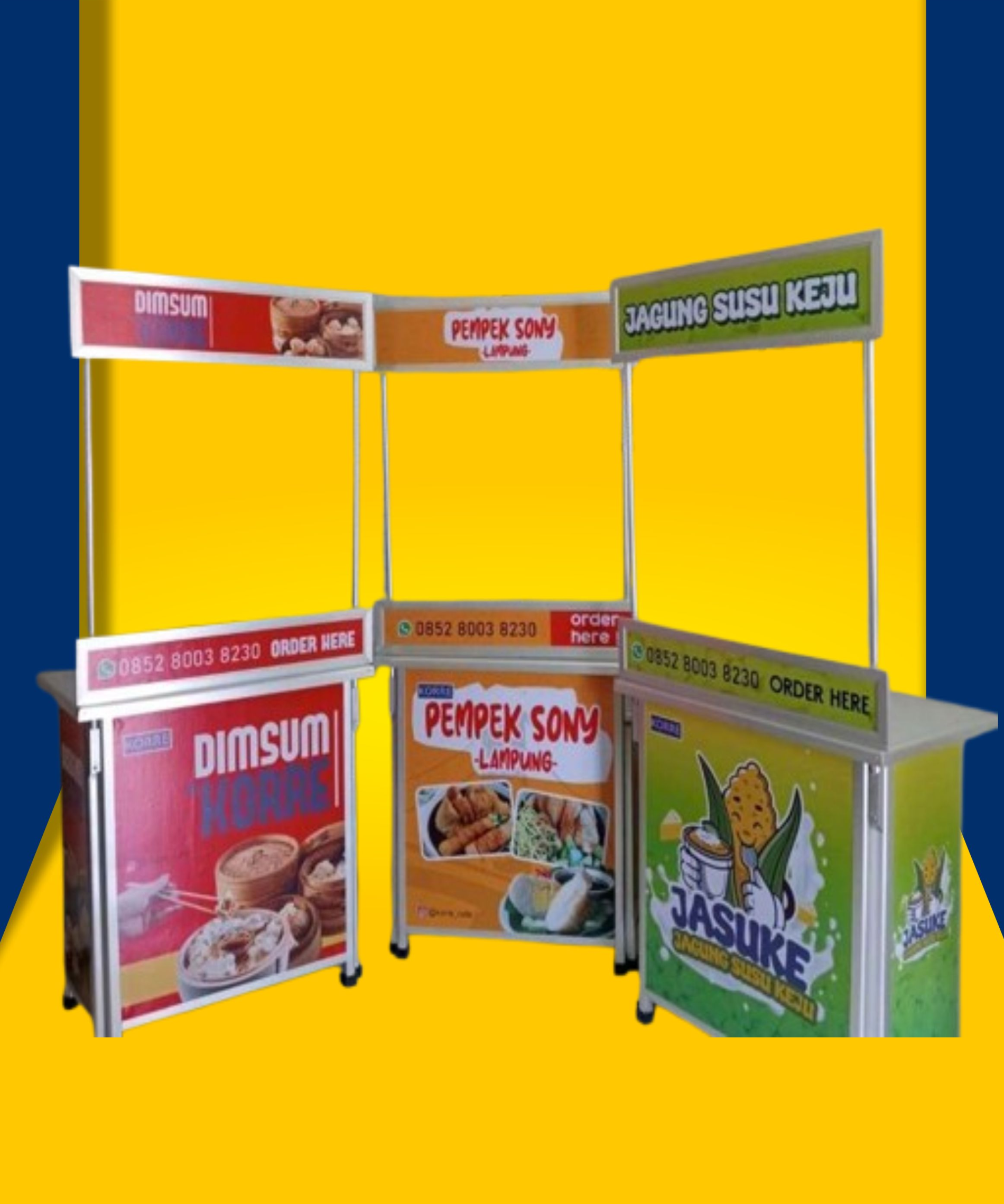 booth container badung bali