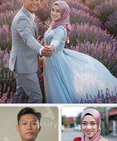 jasa edit foto menjadi foto prewedding murah di bali